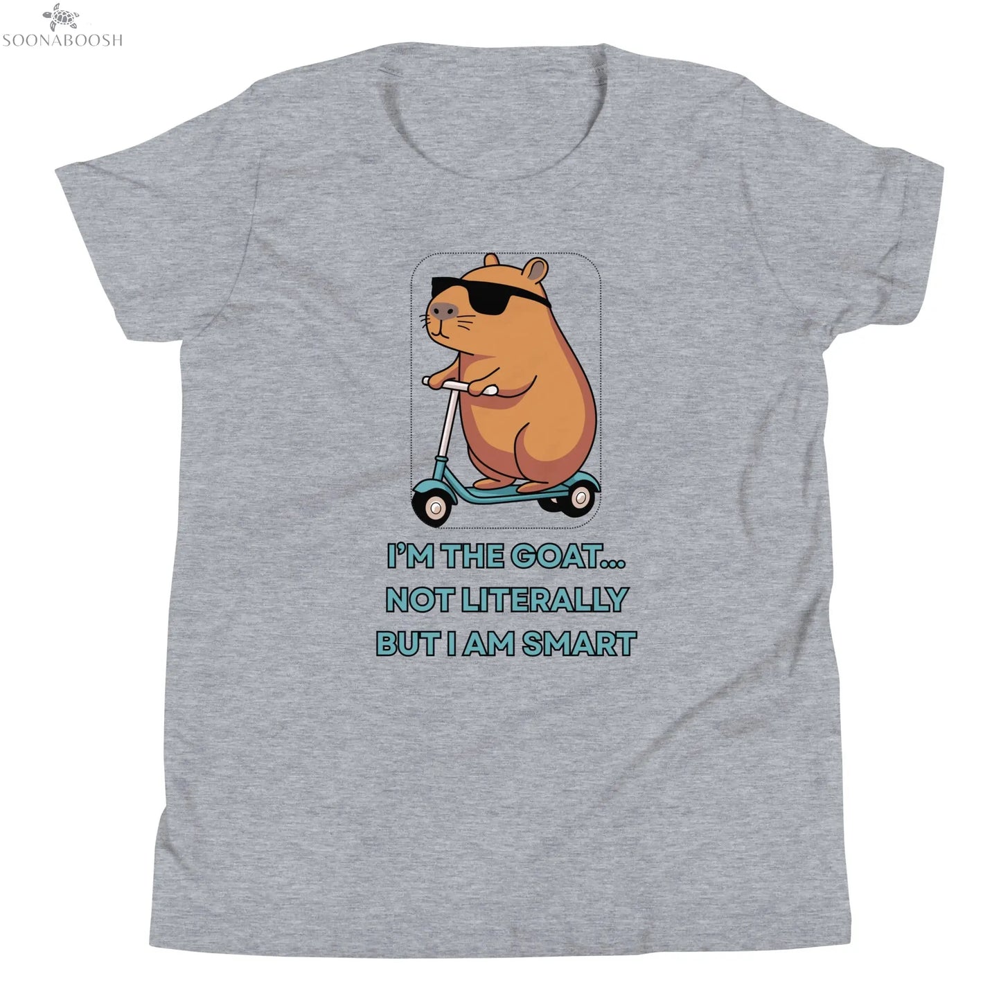 Youth Smart GOAT Hamster T-shirt SOONABOOSH