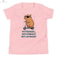 Youth Smart GOAT Hamster T-shirt SOONABOOSH