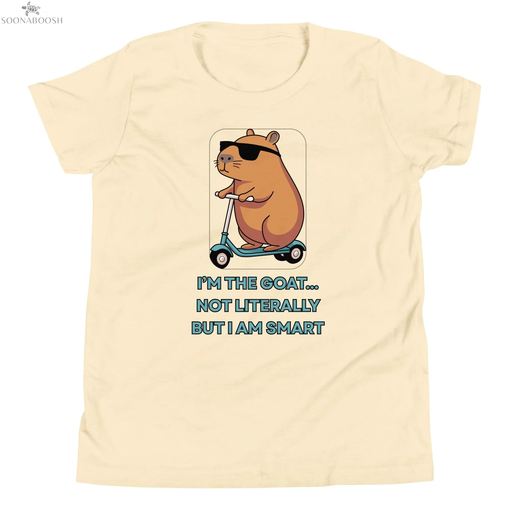 Youth Smart GOAT Hamster T-shirt SOONABOOSH