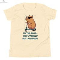 Youth Smart GOAT Hamster T-shirt SOONABOOSH