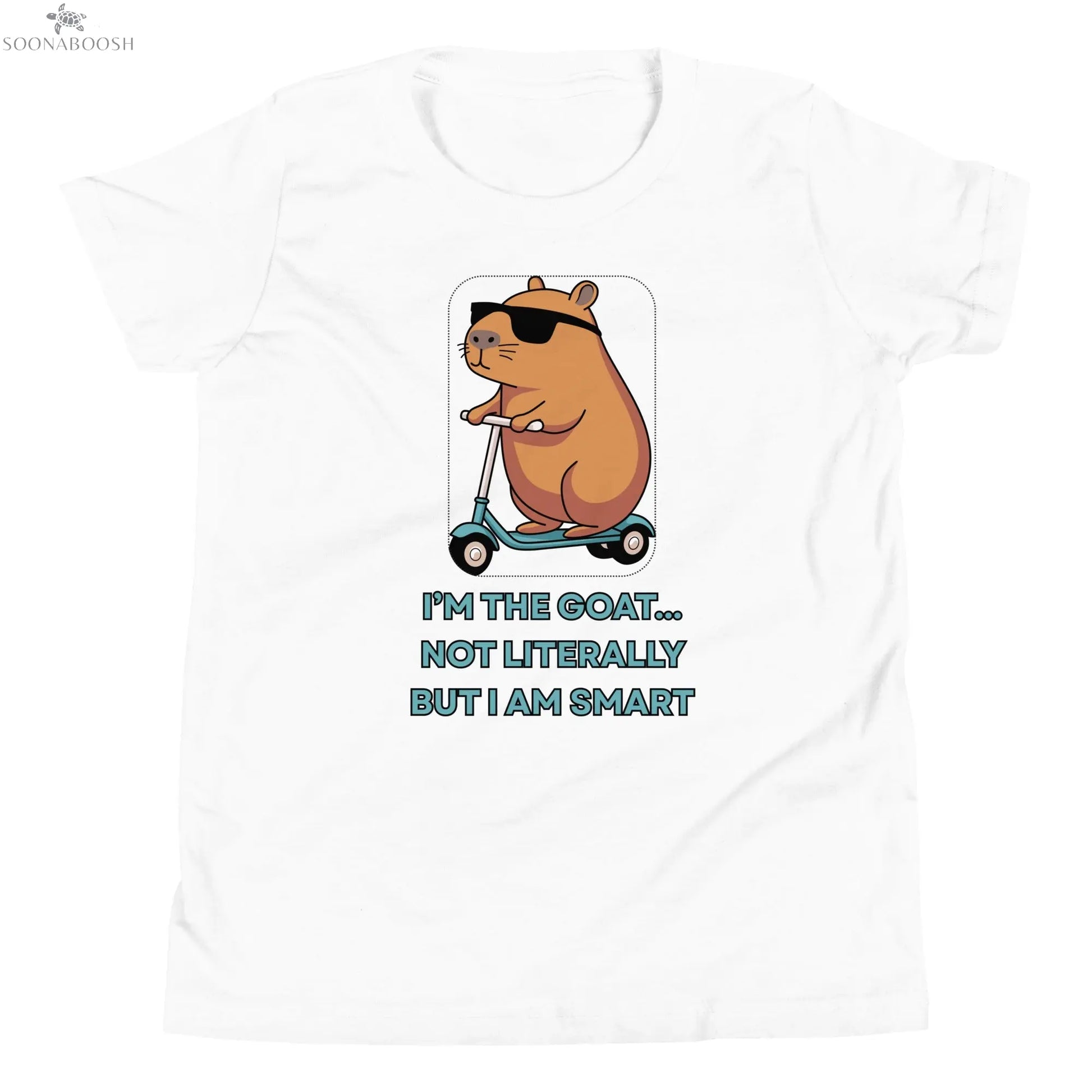Youth Smart GOAT Hamster T-shirt SOONABOOSH